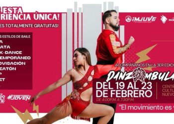 Ofrecerá Gobierno de NLD clases de baile gratuitas a través de “Danza Ambulante”