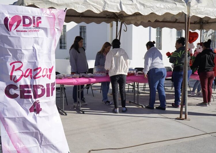 Organiza CEDIF Bazar de San Valentín; invitan a consumir local en NLD