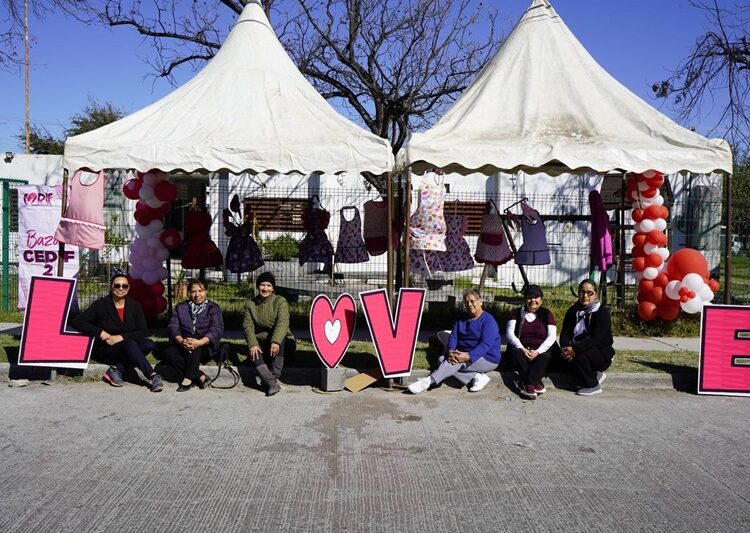 Organiza CEDIF Bazar de San Valentín; invitan a consumir local en NLD