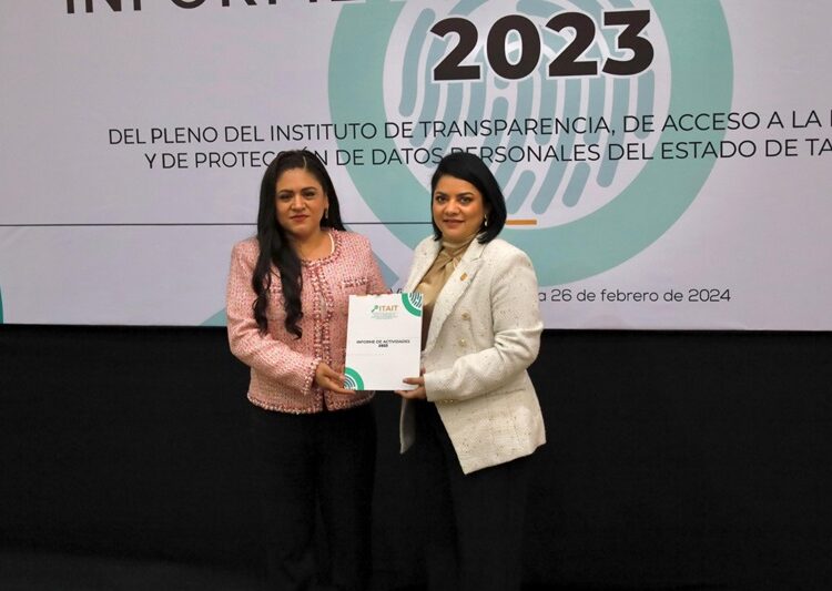 Pleno del ITAIT rinde Informe de Actividades 2023