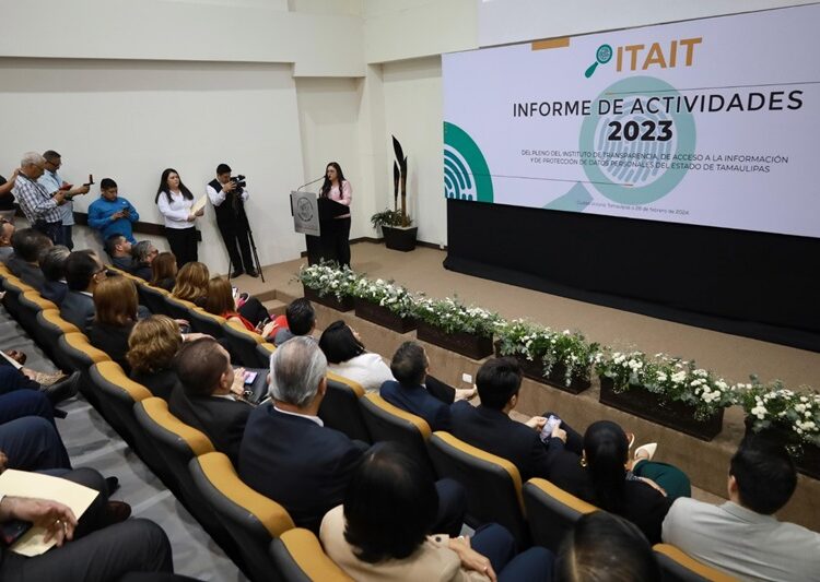 Pleno del ITAIT rinde Informe de Actividades 2023