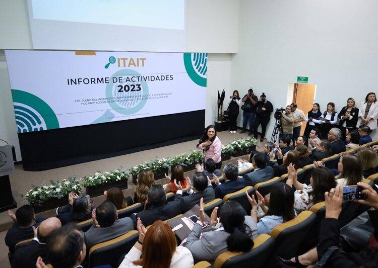 Pleno del ITAIT rinde Informe de Actividades 2023