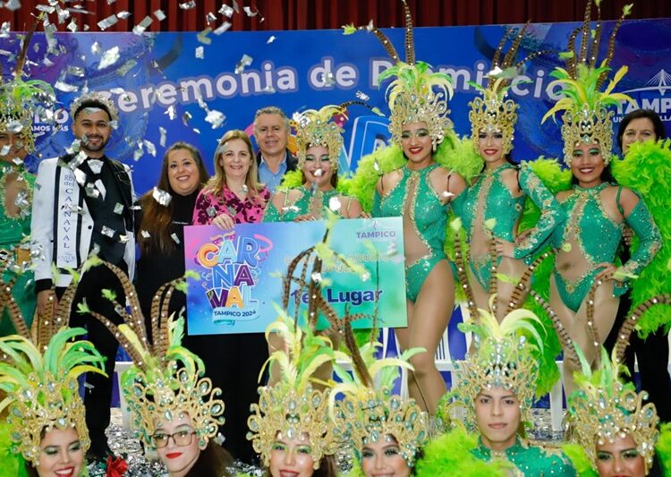 Premia Chucho Nader a los Ganadores del Carnaval Tampico 2024