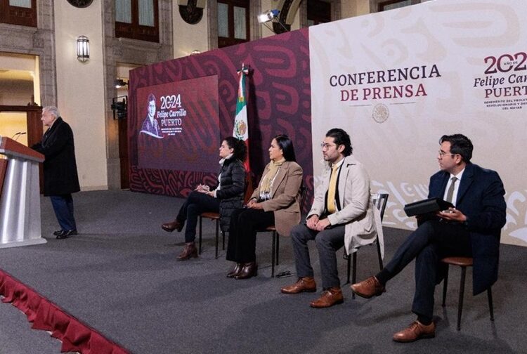 Presenta la secretaria Ariadna Montiel, reformas constitucionales para el bienestar del pueblo