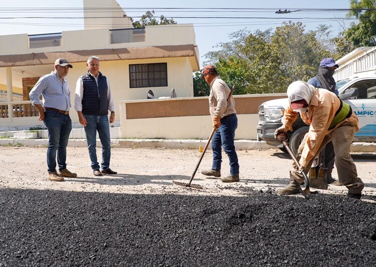 Prioritario el programa de mejoramiento vial en la administración de Chucho Nader