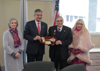 Reconocen liderazgo de Gobernador de Tamaulipas en la ciudad de Laredo, Texas