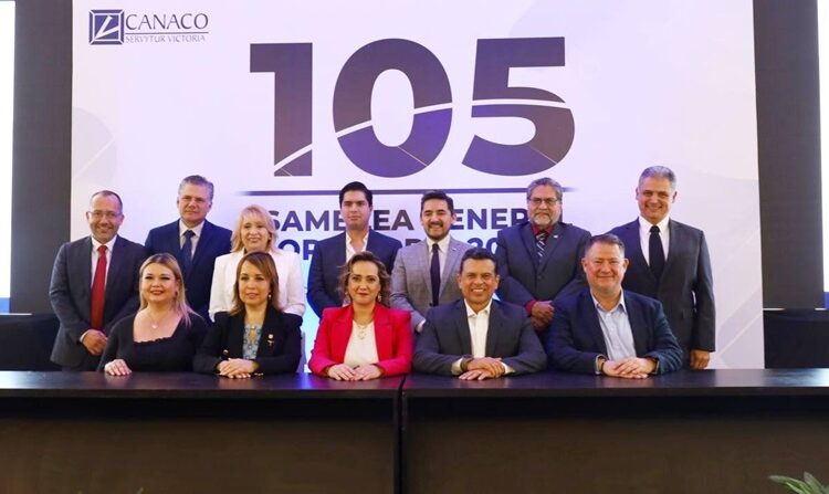 Refrenda Gattás Báez vínculo de colaboración con CANACO Victoria