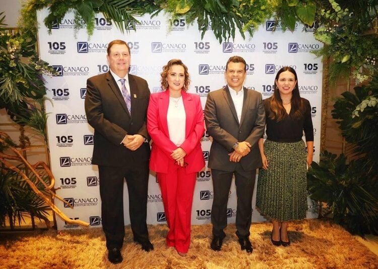 Refrenda Gattás Báez vínculo de colaboración con CANACO Victoria