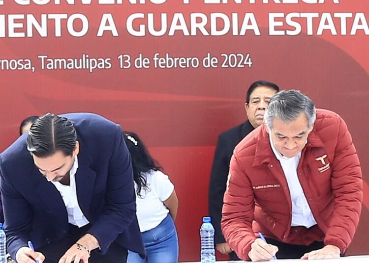 Refuerza gobernador AVA seguridad en la frontera tamaulipeca