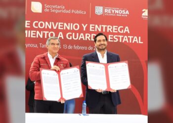 Refuerza gobernador AVA seguridad en la frontera tamaulipeca