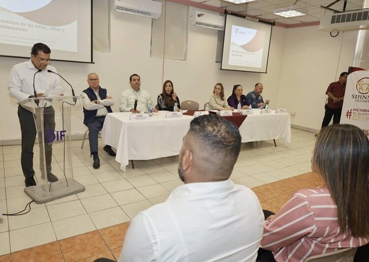 Reinstalan autoridades municipales SIPINNA Victoria