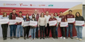 SET entrega becas “Futuro Tamaulipas, Jóvenes de Nivel Superior”