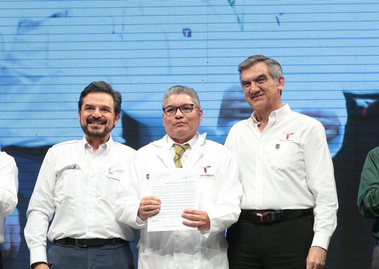 Se hace justicia en Tamaulipas, basifican a 915 trabajadores del sector salud