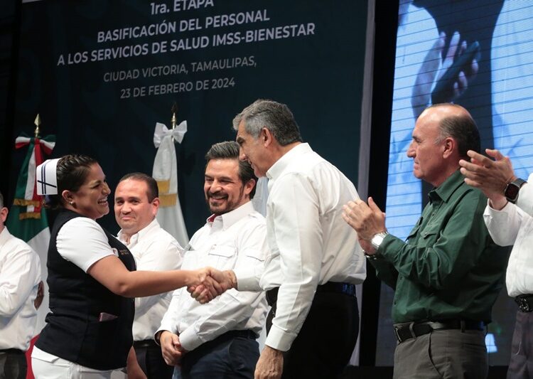 Se hace justicia en Tamaulipas, basifican a 915 trabajadores del sector salud