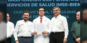 Se hace justicia en Tamaulipas, basifican a 915 trabajadores del sector salud