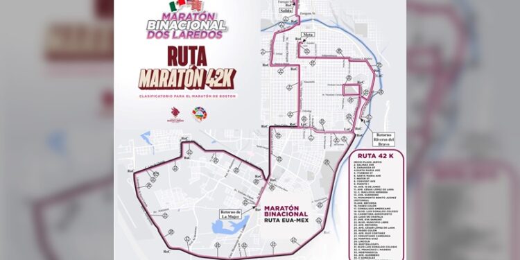 Se reporta Nuevo Laredo listo para primer Maratón Binacional