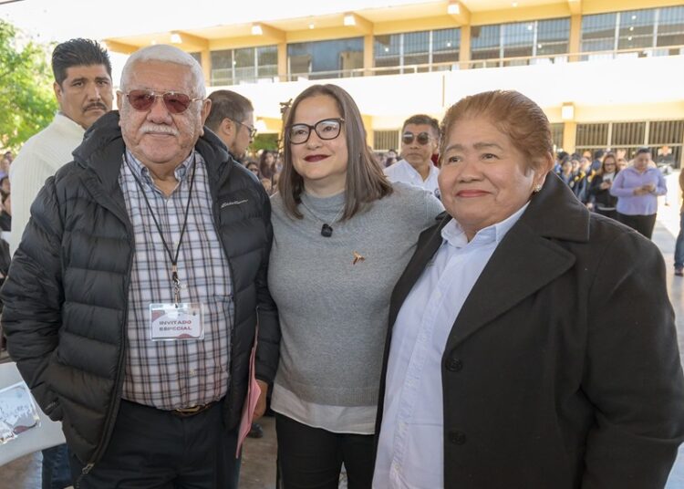 Secretaria visitó la Secundaria General. No. 7 “Prof. Ricardo Salazar Ceballos”, en Matamoros