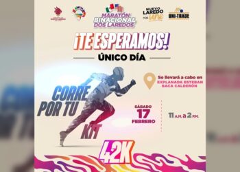 Todo listo para el maratón Binacional Dos Laredos