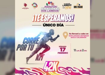 Todo se encuentra listo para el maratón Binacional Dos Laredos