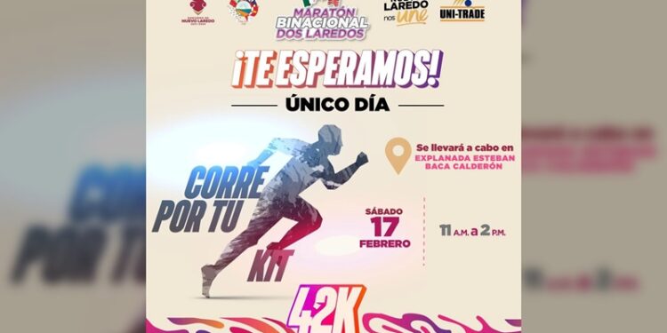 Todo se encuentra listo para el maratón Binacional Dos Laredos