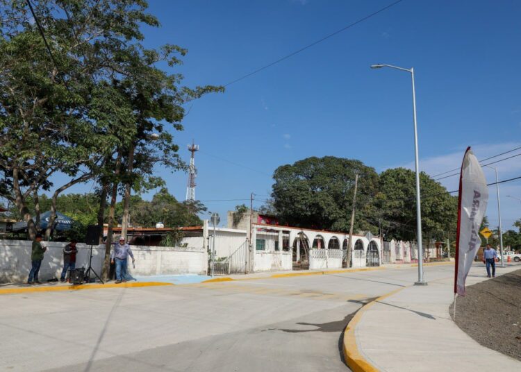 En Altamira, Armando transforma las vialidades de la colonia Petrolera