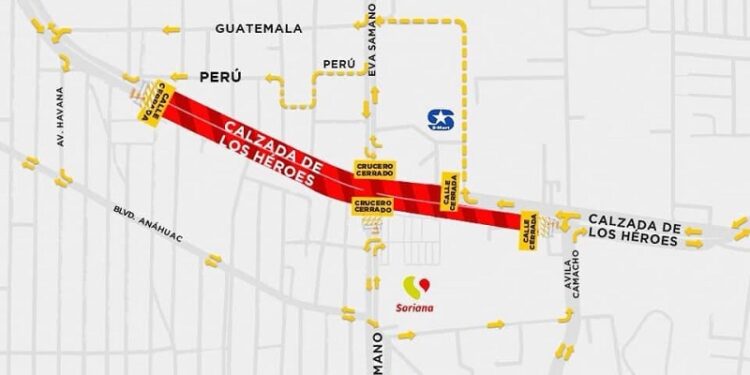 Cerrarán vialidad y suspenderán de servicio de agua por obra en NLD