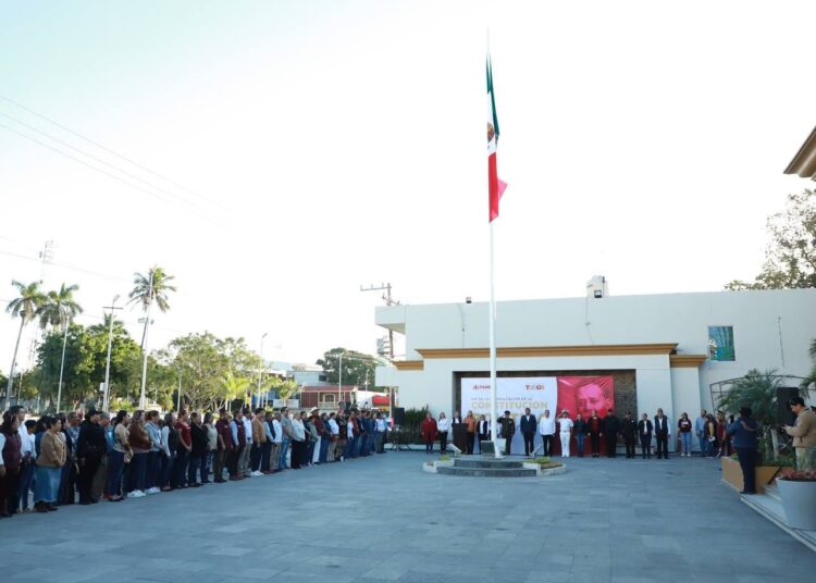 Conmemora Altamira 107 aniversario de la Constitución de México
