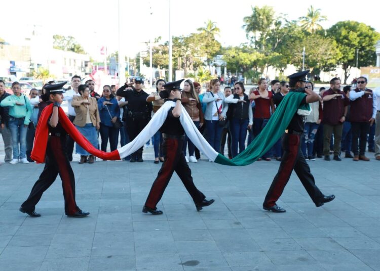 Conmemora Altamira 107 aniversario de la Constitución de México