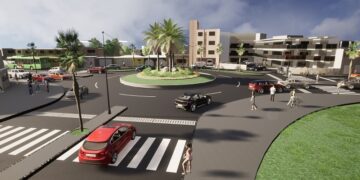 Se construye nueva rotonda en Tampico: Chucho