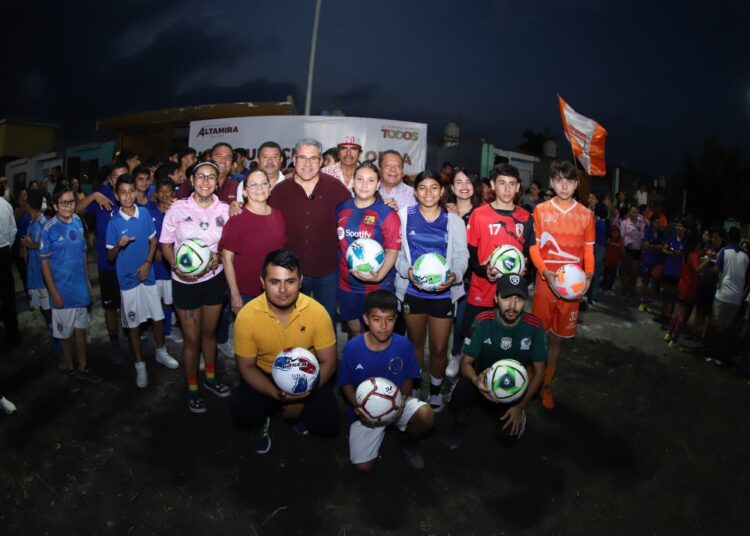 Altamira apuesta por la salud y el deporte, con rehabilitación de parques y espacios públicos