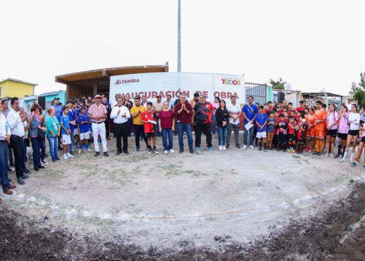 Altamira apuesta por la salud y el deporte, con rehabilitación de parques y espacios públicos