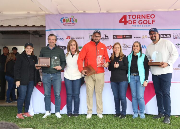 Todo un éxito el Torneo de Golf del Sistema DIF Tampico