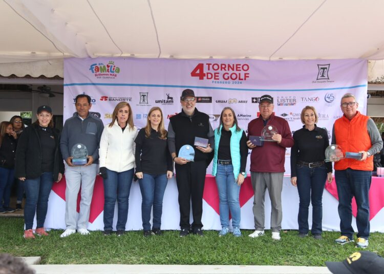 Todo un éxito el Torneo de Golf del Sistema DIF Tampico
