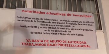 Maestras del  CENDI de la Burocracia Estatal 1, trabajan bajo protesta