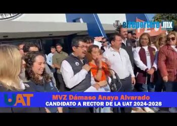 Dámaso Anaya Alvarado, candidato a Rector de la Universidad Autónoma de Tamaulipas.