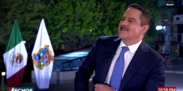 Entrevista del periodista Javier Alatorre en Hechos al Gobernador de Tamaulipas, Américo Villarreal