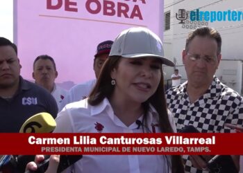 Fortalece Nuevo Laredo infraestructura sanitaria y vial, en el Sector Centro de la ciudad