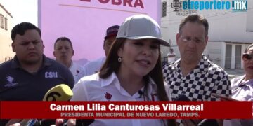 Fortalece Nuevo Laredo infraestructura sanitaria y vial, en el Sector Centro de la ciudad