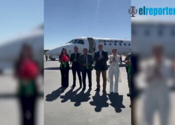 Inició este sábado el vuelo Nuevo Laredo – Victoria – AIFA
