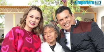 Lalo y Lucy Gattás, festejan San Valentín con abuelitos victorenses