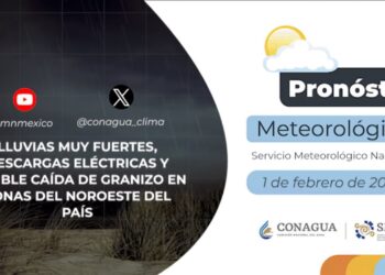 Pronóstico del Tiempo del 1 de febrero de 2024