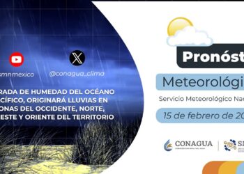 #PronósticodelTiempo para hoy Jueves 15 de febrero de 2024