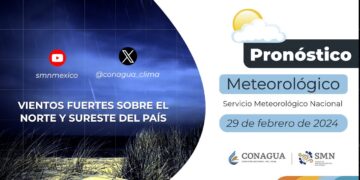 #PronósticodelTiempo para hoy Jueves 29 de febrero de 2024