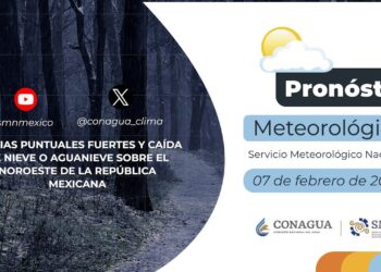 #PronósticodelTiempo para hoy Miércoles 7 de febrero de 2024