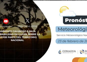 #PronósticodelTiempo para hoy Viernes 23 de febrero de 2024