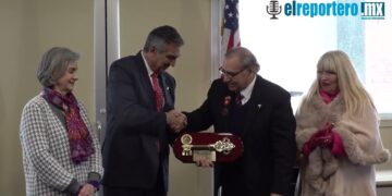 Reconocen liderazgo del gobernador de Tamaulipas, Américo Villarreal, en Laredo, Texas