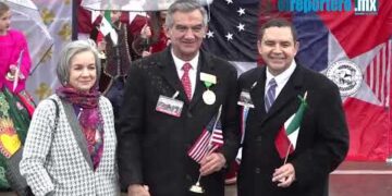 Refrendan autoridades mexicanas y estadounidenses, lazos de unión y hermandad con fraternal abrazo