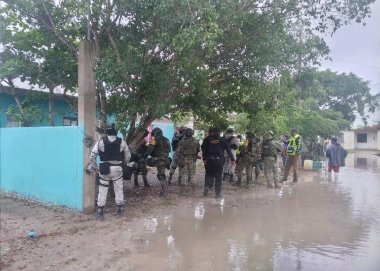 A través del Plan DN-III-E continúan autoridades apoyando en La Pesca