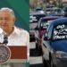 En Ciudad Victoria, AMLO amplía la fecha para legalizar los autos chocolates