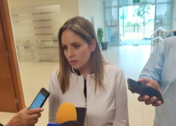 Anuncia Úrsula Salazar que hará campaña sin renunciar al Congreso